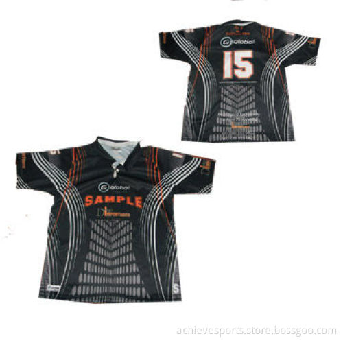 Good Quality Rugby Tops, Customized Sizes and Colors Accepted